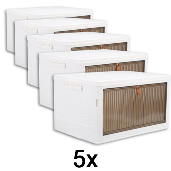 5x Kutija za pohranu s poklopcem | ORGABOX