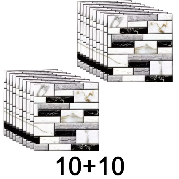 1x Mramorne samoljepljive tapete (1,8 m2 površine) I MARBLEBLOCKS 10+10 GRATIS