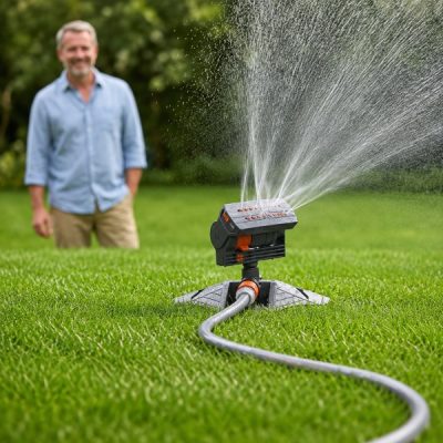 Oscilirajuća podesiva vrtna prskalica – pokriva do 278 m² | WETSWEEP